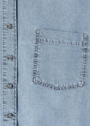 Paybou ss skjorte Blue Snow American Vintage